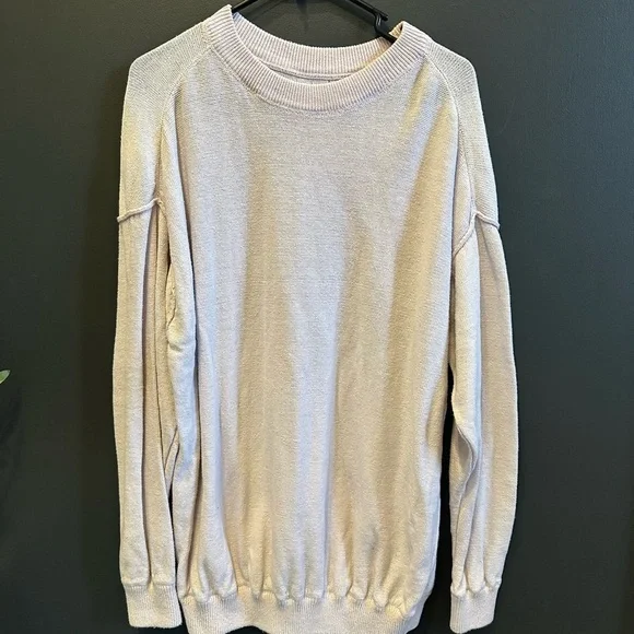 We The Free Sweater | Light Pink | Oversized Small | Free People - Picture 2 of 6